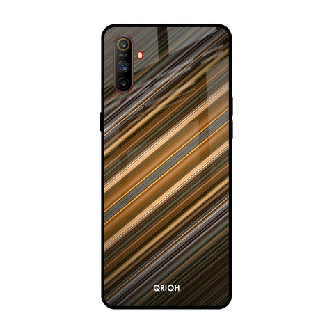 Diagonal Slash Pattern Glossy Case for Realme C3