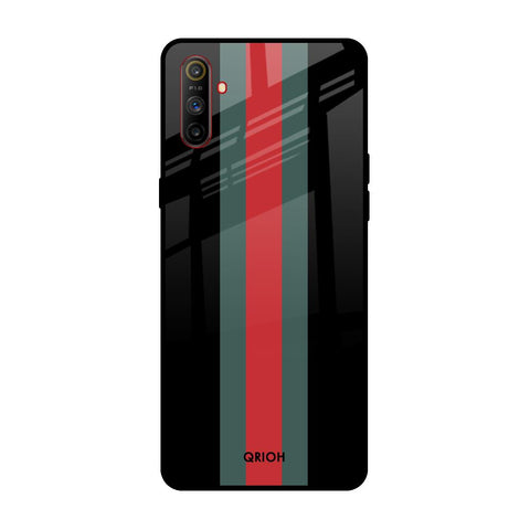 Vertical Stripes Glossy Case for Realme C3