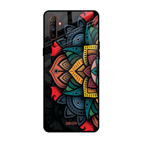 Retro Gorgeous Flower Glossy Case for Realme C3