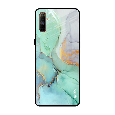 Green Marble Glossy case for Realme C3