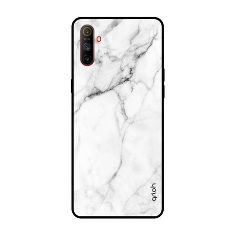 Modern White Marble Glossy case for Realme C3