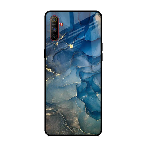 Blue Cool Marble Glossy Case for Realme C3
