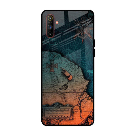 Geographical Map Glossy Case for Realme C3