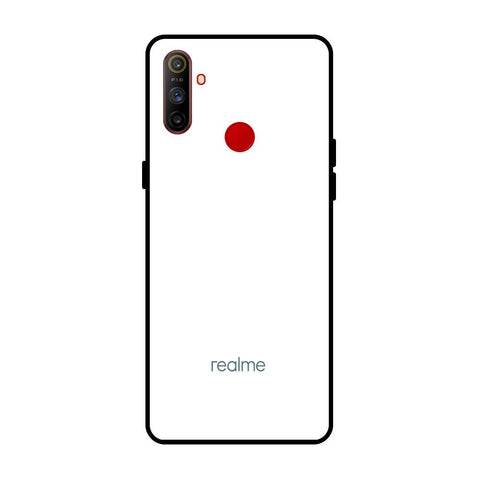 Arctic White Glossy Case for Realme C3