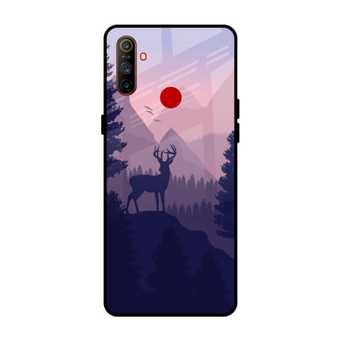Deer In Night Glossy Case For Realme C3