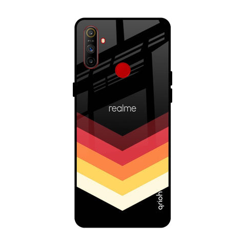 Abstract Arrow Pattern Glossy Case For Realme C3