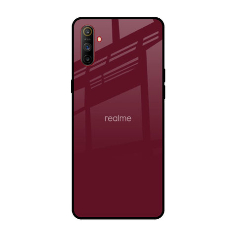 Classic Burgundy Glossy Case for Realme C3