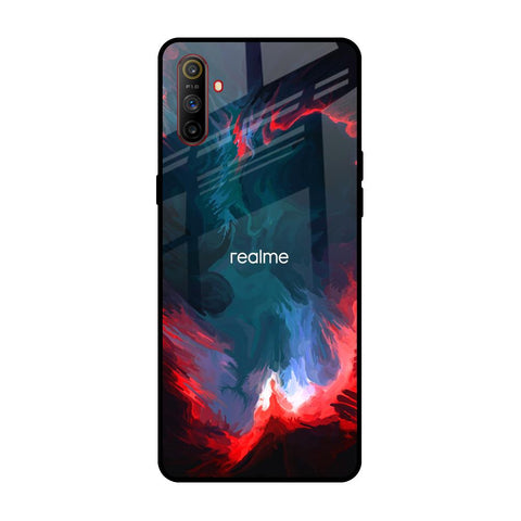 Brush Art Glossy Case For Realme C3