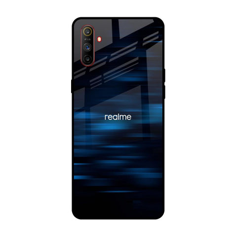 Blue Rough Abstract Glossy Case for Realme C3