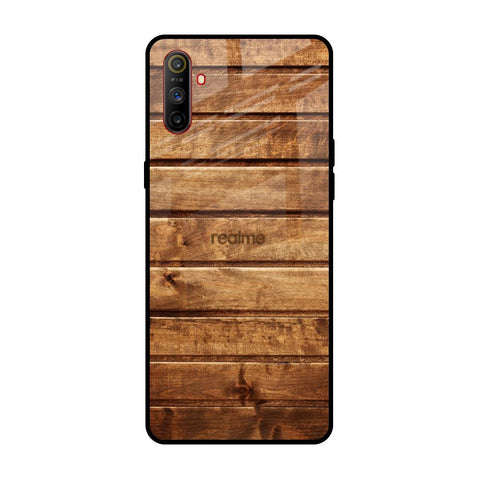 Wooden Planks Glossy Case for Realme C3