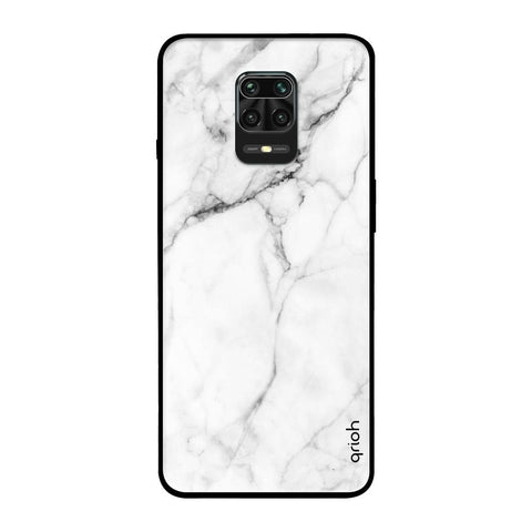 Modern White Marble Glossy case for Poco M2 Pro