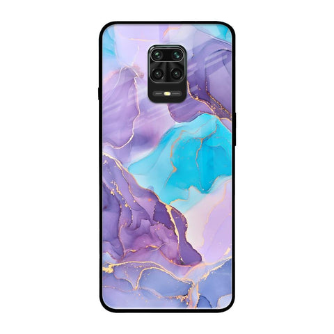 Alcohol ink Marble Glossy Case for Poco M2 Pro