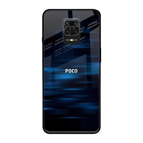 Blue Rough Abstract Glossy Case for Poco M2 Pro
