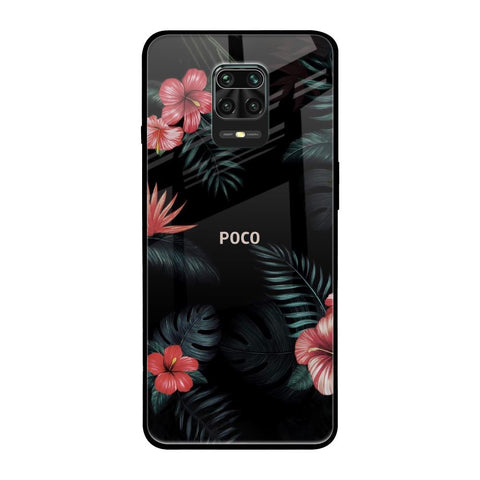 Tropical Art Flower Glossy Case for Poco M2 Pro