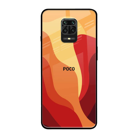 Magma Color Pattern Glossy Case for Poco M2 Pro
