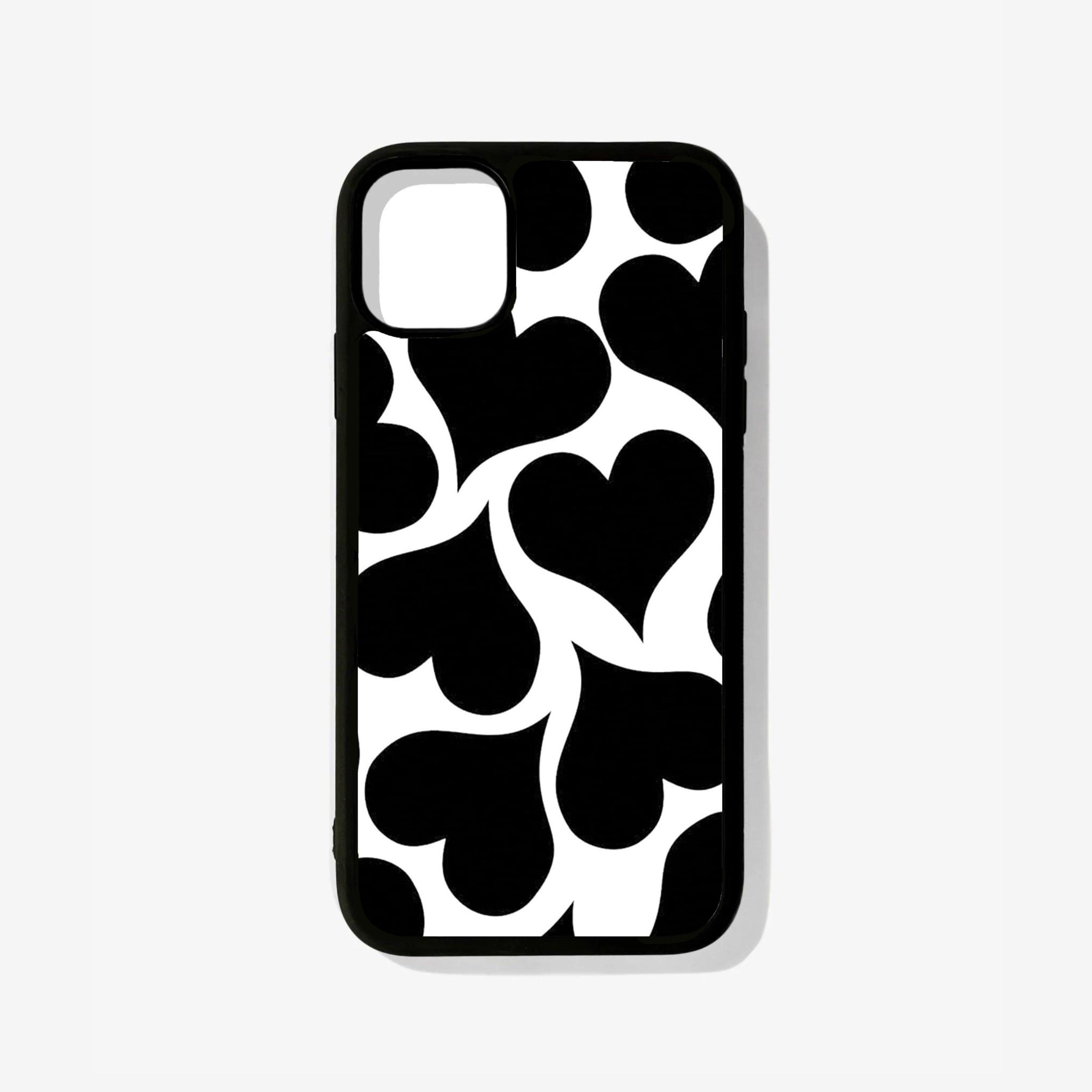 Black Hearts Glass Case - Case On