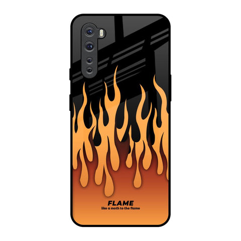 Fire Flame Glossy Case for OnePlus Nord