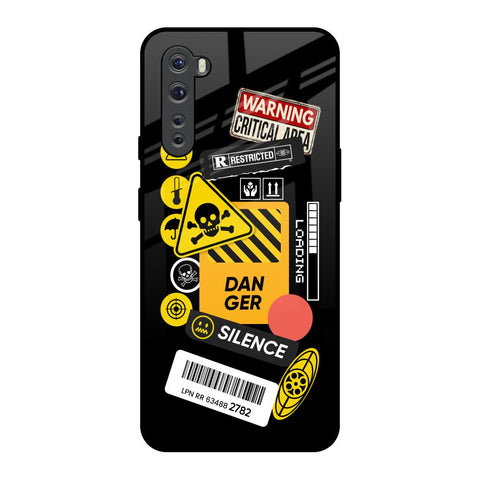 Danger Signs Glossy Case for OnePlus Nord