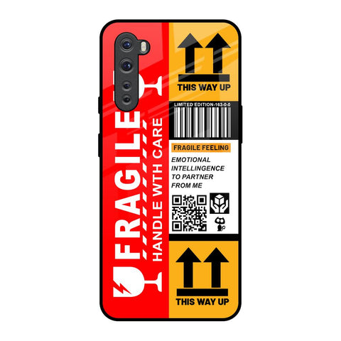 Handle With Care Glossy Case for OnePlus Nord