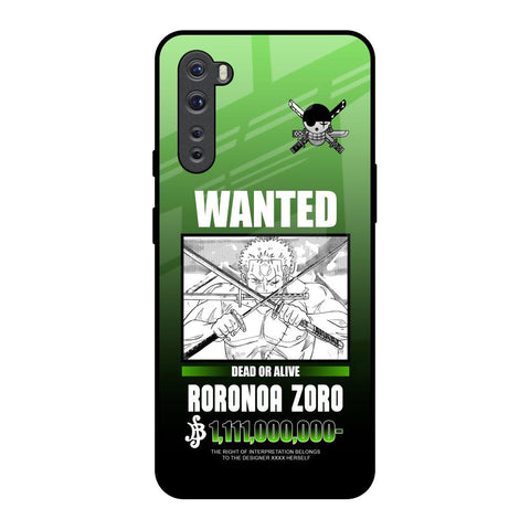 Zoro Wanted Glossy Case for OnePlus Nord