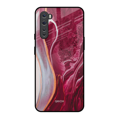 Crimson Ruby Glossy Case for OnePlus Nord