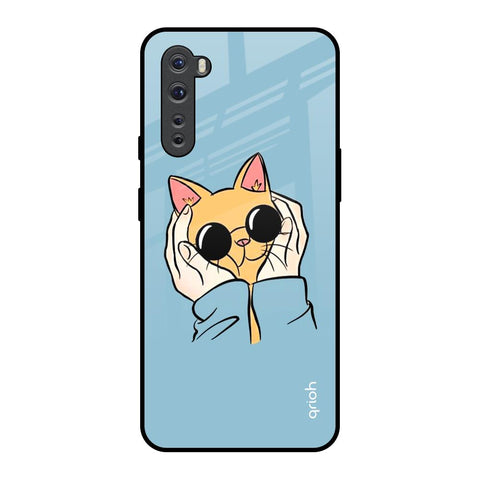 Adorable Cute Kitty Glossy Case For OnePlus Nord
