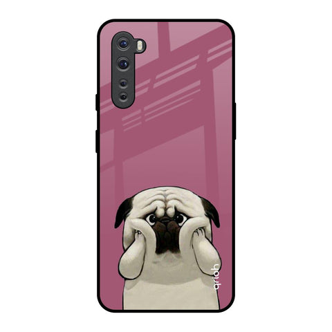 Funny Pug Face Glossy Case For OnePlus Nord