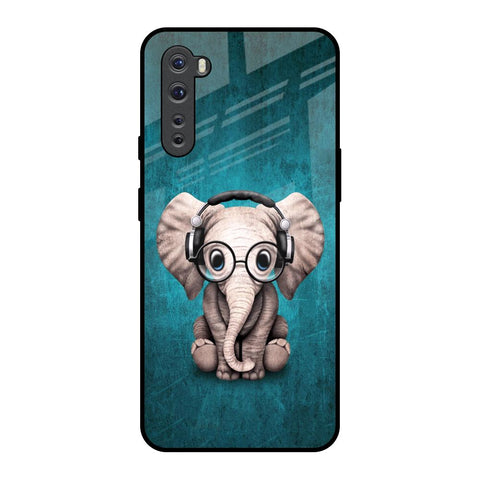 Adorable Baby Elephant Glossy Case For OnePlus Nord