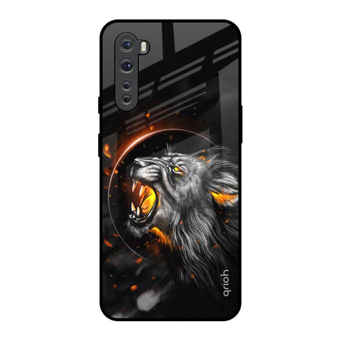 Aggressive Lion Glossy Case for OnePlus Nord