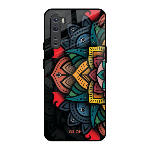 Retro Gorgeous Flower Glossy Case for OnePlus Nord