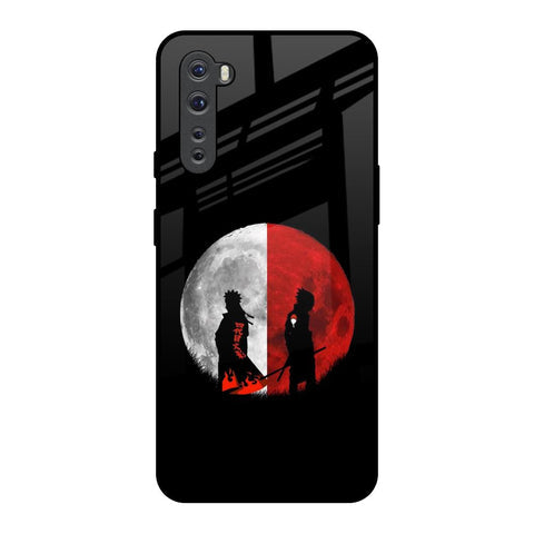 Anime Red Moon Glossy Case for OnePlus Nord
