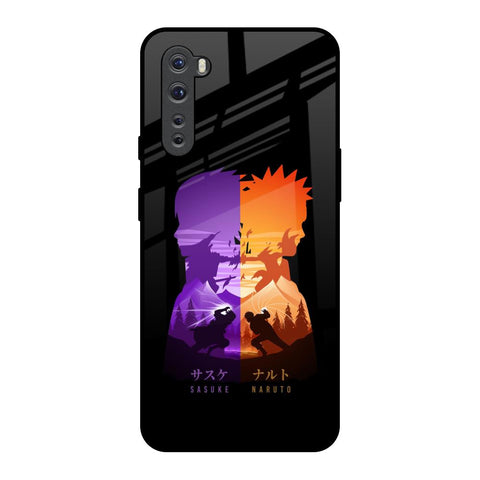 Minimalist Anime Glossy Case for OnePlus Nord