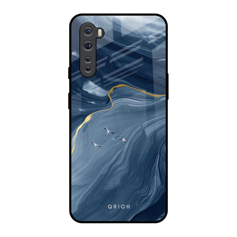 Deep Ocean Marble Glossy Case for OnePlus Nord