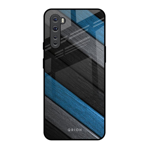 Multicolor Wooden Effect Glossy Case for OnePlus Nord