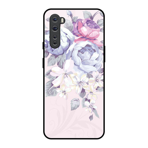 Elegant Floral Glossy Case for OnePlus Nord