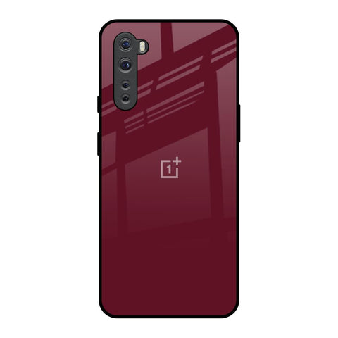 Classic Burgundy Glossy Case for OnePlus Nord