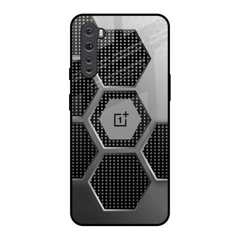 Hexagon Style Glossy Case For OnePlus Nord