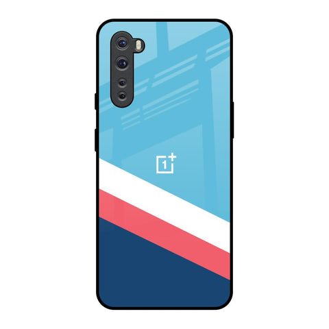 Pink & White Stripes Glossy Case For OnePlus Nord