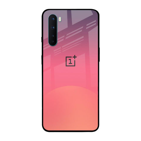 Sunset Orange Glossy Case for OnePlus Nord