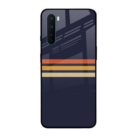Tricolor Stripes Glossy Case For OnePlus Nord