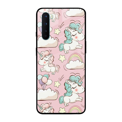 Balloon Unicorn Glossy case for OnePlus Nord