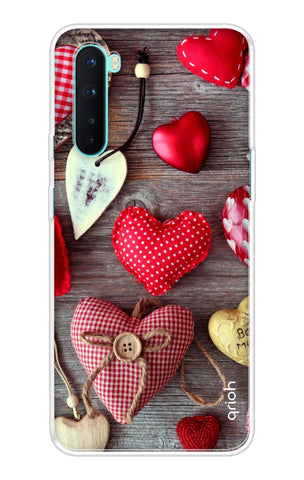 Valentine Hearts Soft Cover for OnePlus Nord