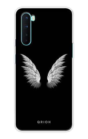White Angel Wings Soft Cover for OnePlus Nord