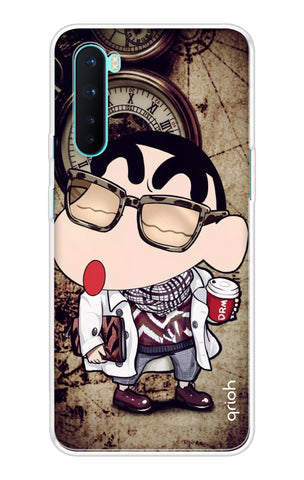 Nerdy Shinchan Soft Cover for OnePlus Nord