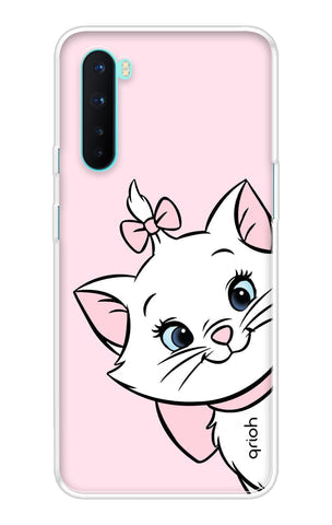 Cute Kitty Soft Cover For OnePlus Nord