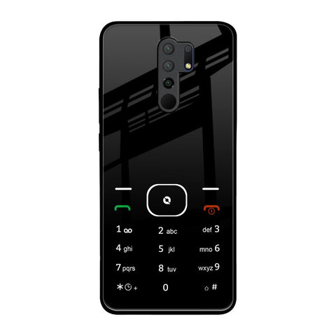 Classic Keypad Pattern Glossy Case for Redmi 9 prime