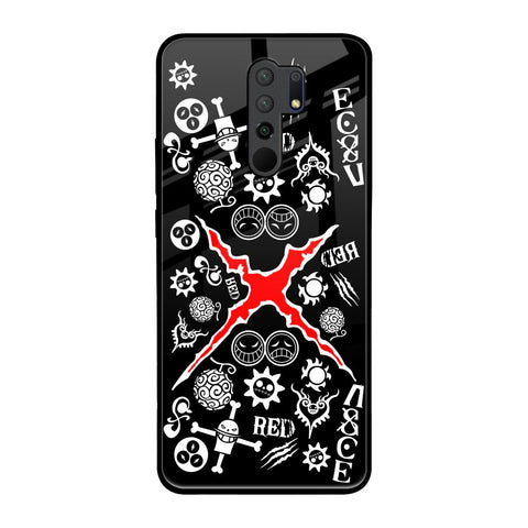Red Zone Glossy Case for Redmi 9 prime
