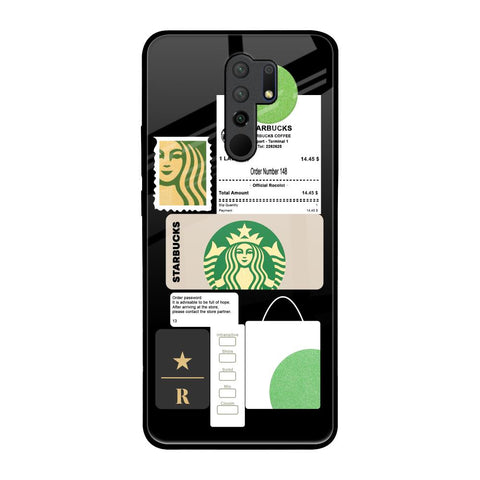 Coffee Latte Glossy Case for Redmi 9 prime