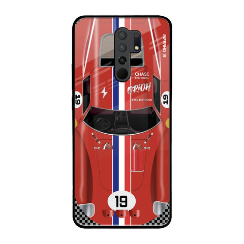 Racing Vintage Glossy Case for Redmi 9 prime