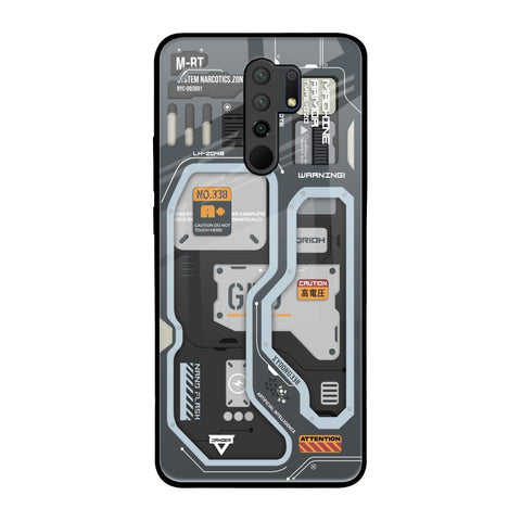Retro Futuristic Glossy Case for Redmi 9 prime